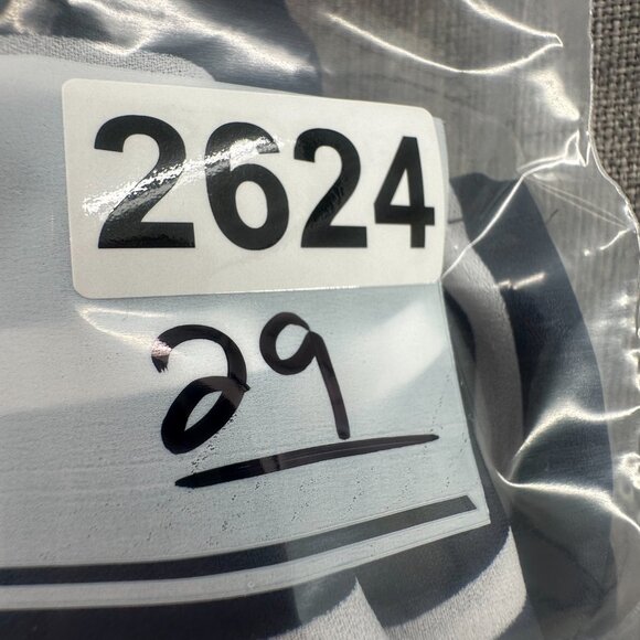 a.n.a A New Approach Top Striped Navy & White Long Sleeve Ruffled Hem Round Neck - Picture 11 of 11